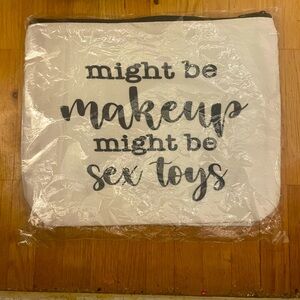Might be Makeup Might be Sex Toys bag